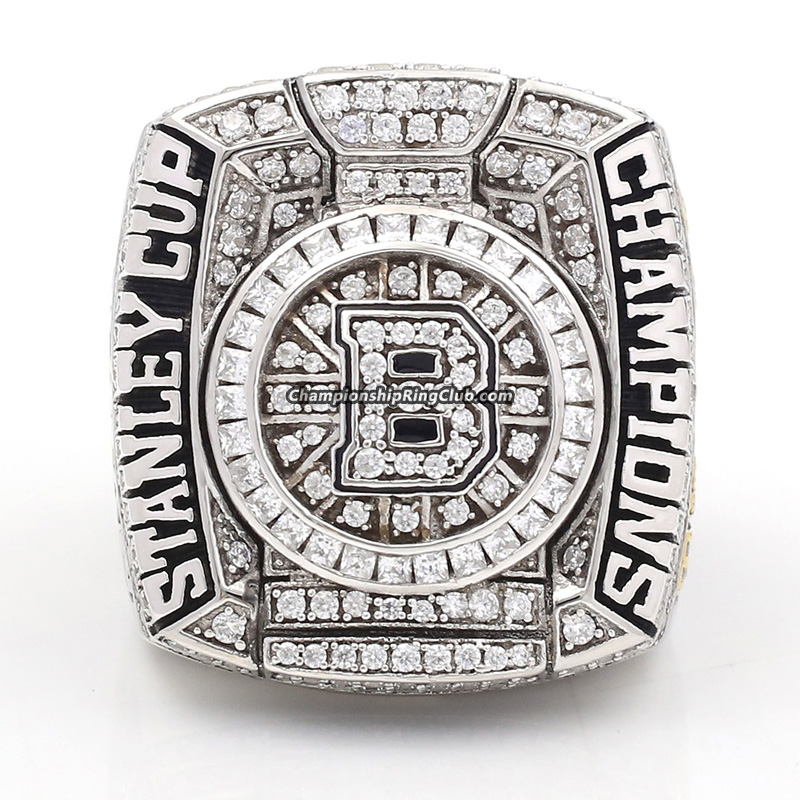 2011 Boston Bruins Stanley Cup Championship Ring (Silver)